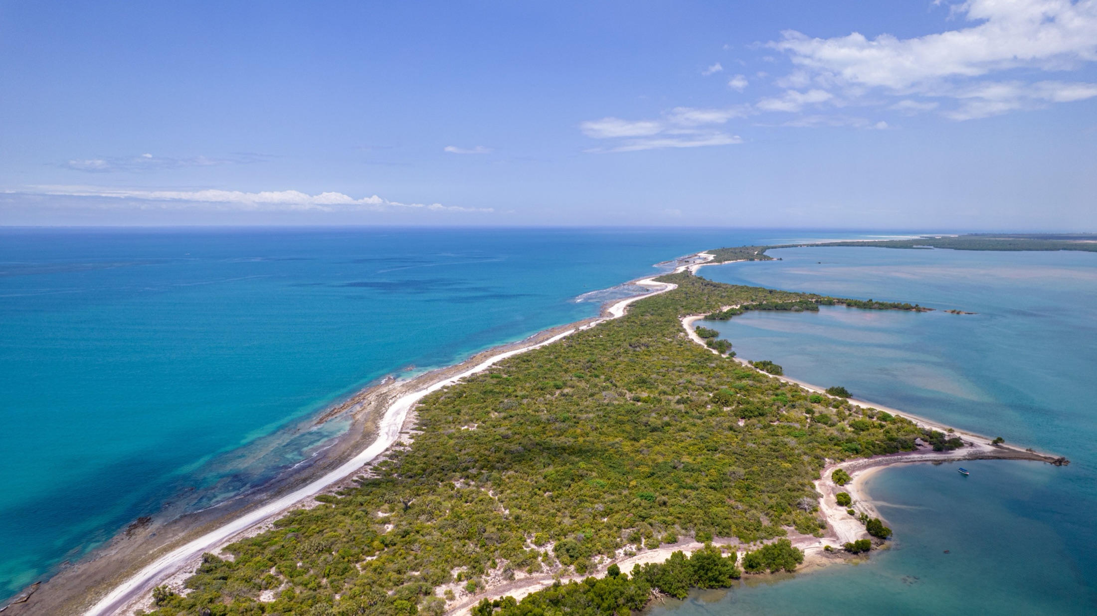 Mozambican coastline